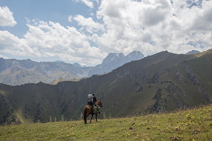 Конные прогулки в горах